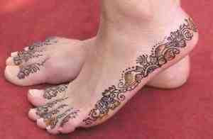 foot tattoo design