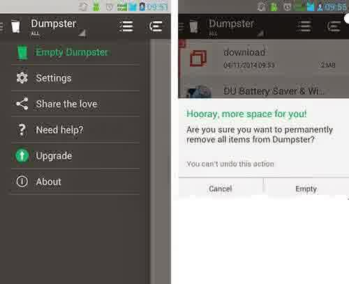 Cara Mudah Untuk Membuat Recycle Bin di Android Komputer