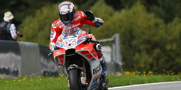 Andrea Dovizioso Berhasil Catat Kemenangan Ketiga di GP Austria 2017