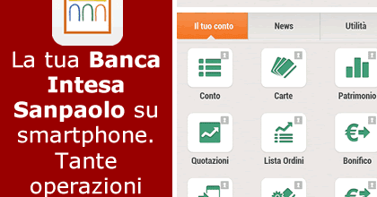 INTESA SANPAOLO MOBILE SCARICARE