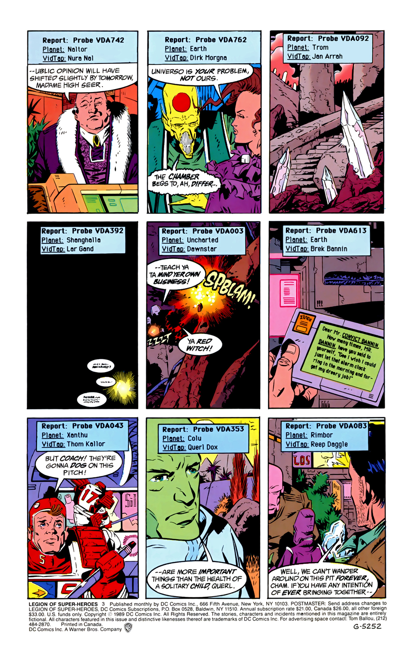 Legion of Super-Heroes (1989) 3 Page 1