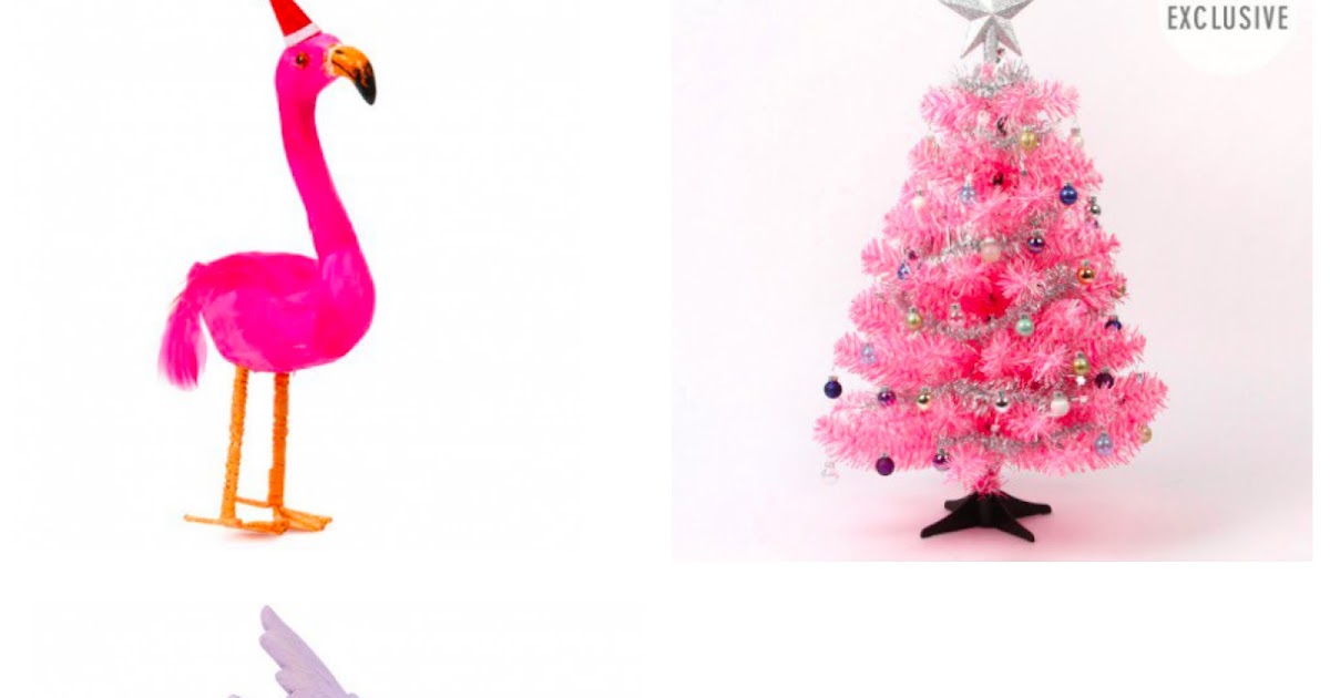 Paperchase pink christmas tree Clearance