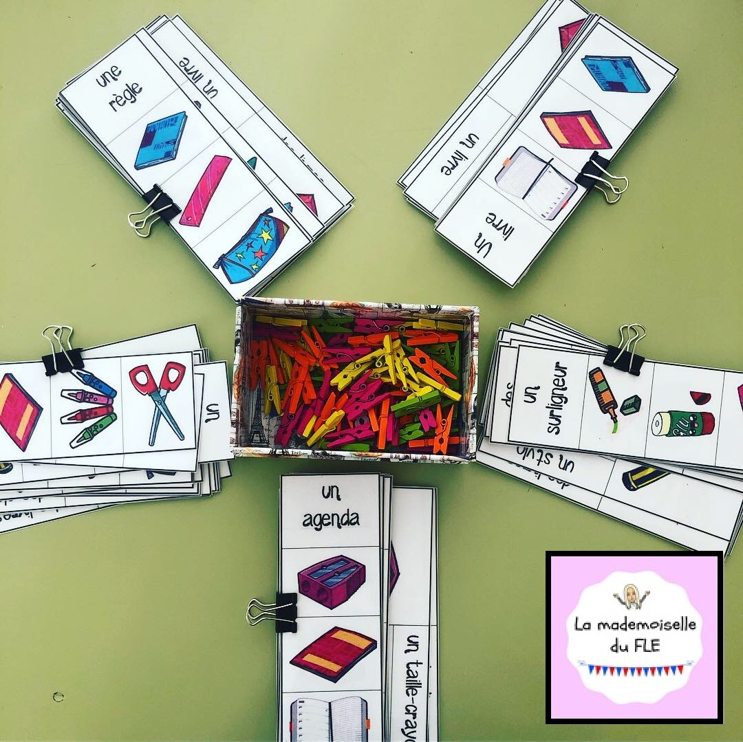 La Mademoiselle Du Fle Les Affaires De Classe Ii