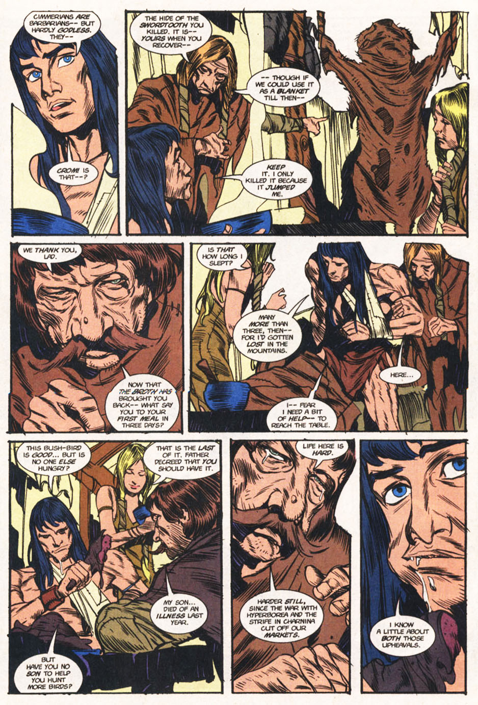 Read online Conan the Adventurer comic -  Issue #6 - 8