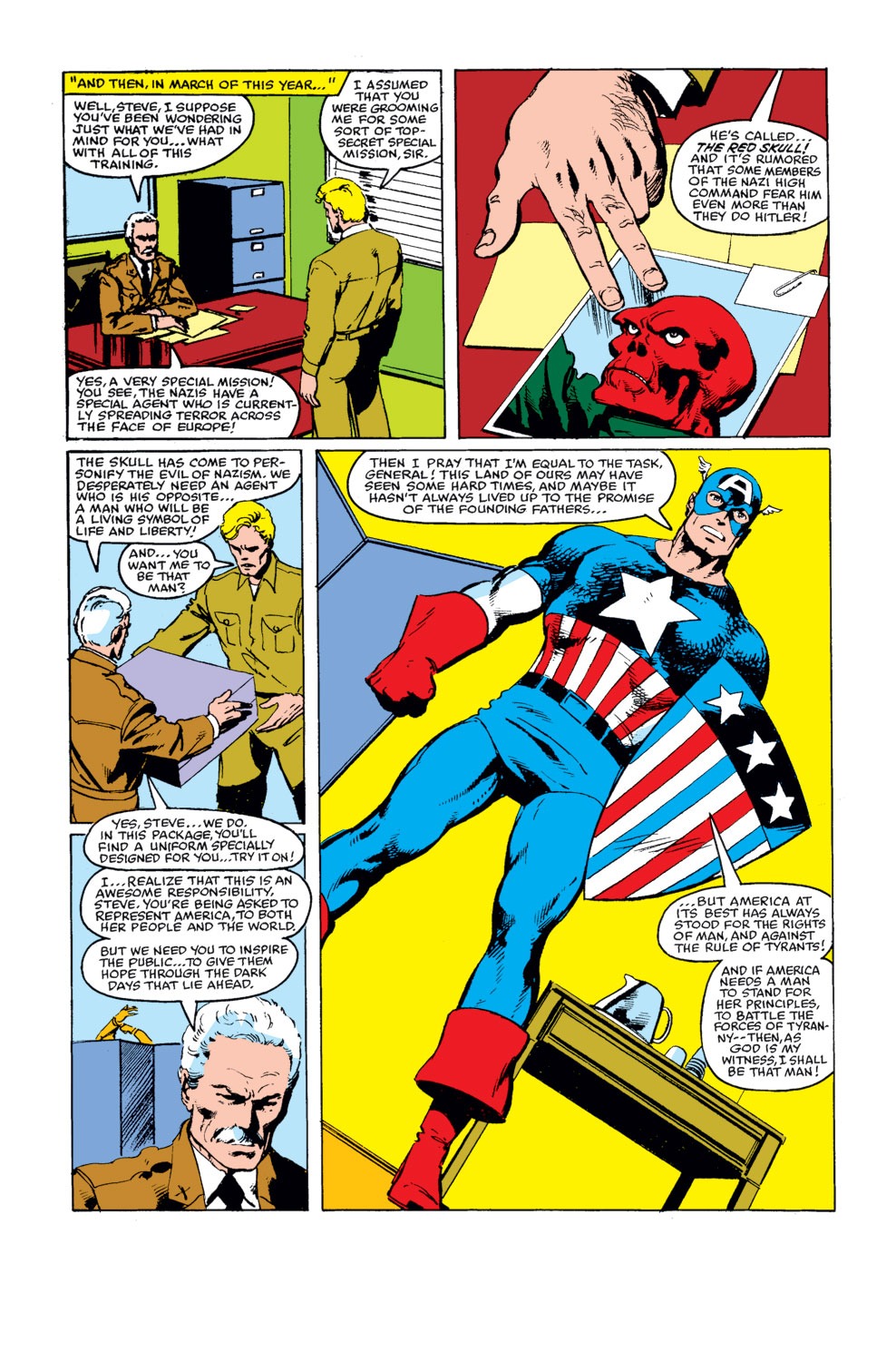 Read online Captain America (1968) comic -  Issue #255 - 10