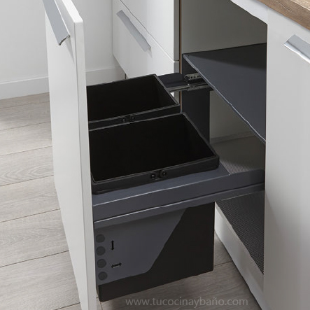 Cubo basura puerta extraible | tu Cocina y Baño