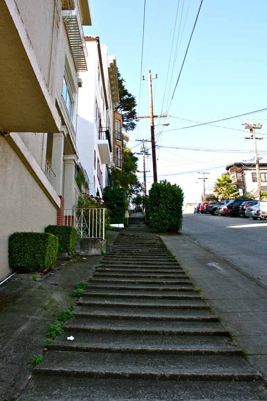 T and T Photographing the Legendary Steep Hills of San Francisco