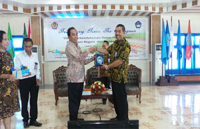 Ditjen Perbendaharaan Provinsi Maluku lakukan Aksi Goes To Campus 1 go 2