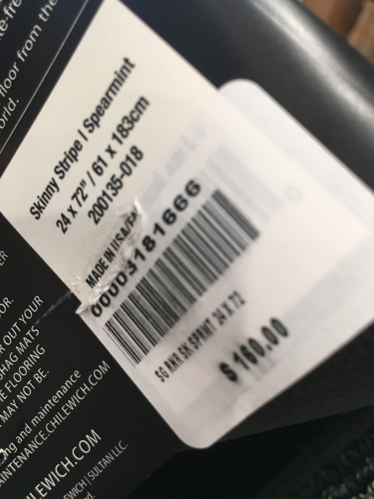 Eco Modern Concierge Made in the USA Chilewich Doormats