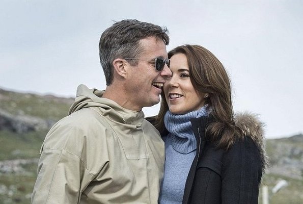 Crown Prince Frederik, Crown Princess Mary and their four children, official visit to the Faroe Islands aboard the Royal Yacht Dannebrog