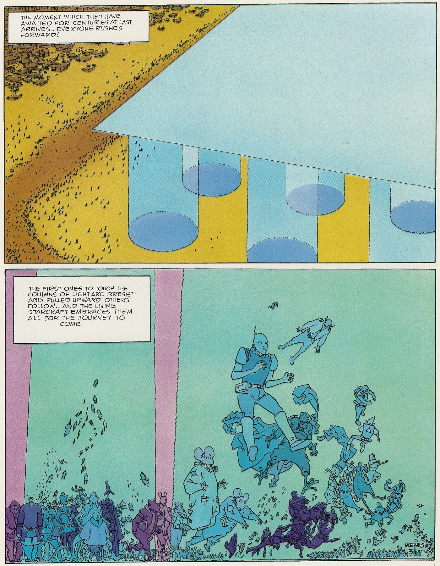 Read online Epic Graphic Novel: Moebius comic -  Issue # TPB 1 - 47