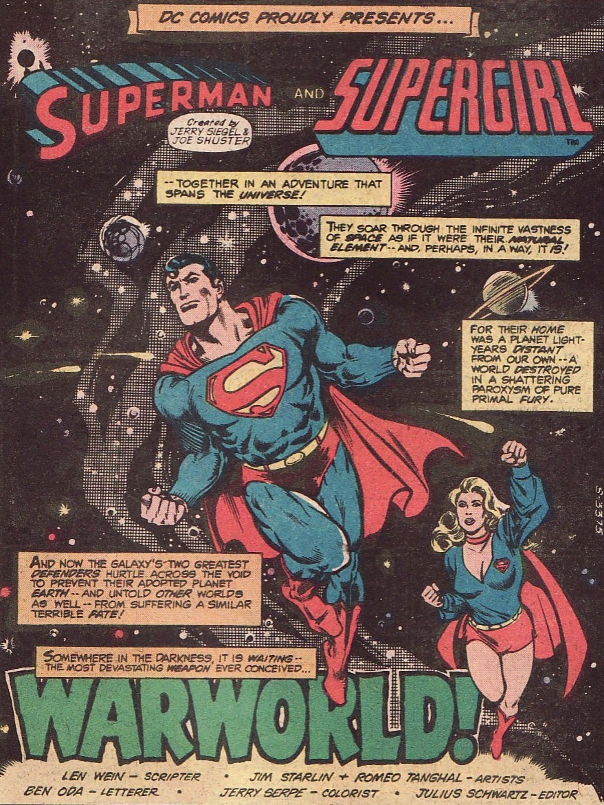 Litteratur Breddegrad tricky Supergirl Comic Box Commentary: Review: DC Comics Presents #28