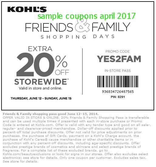 Printable Coupons 2023 Kohls Coupons