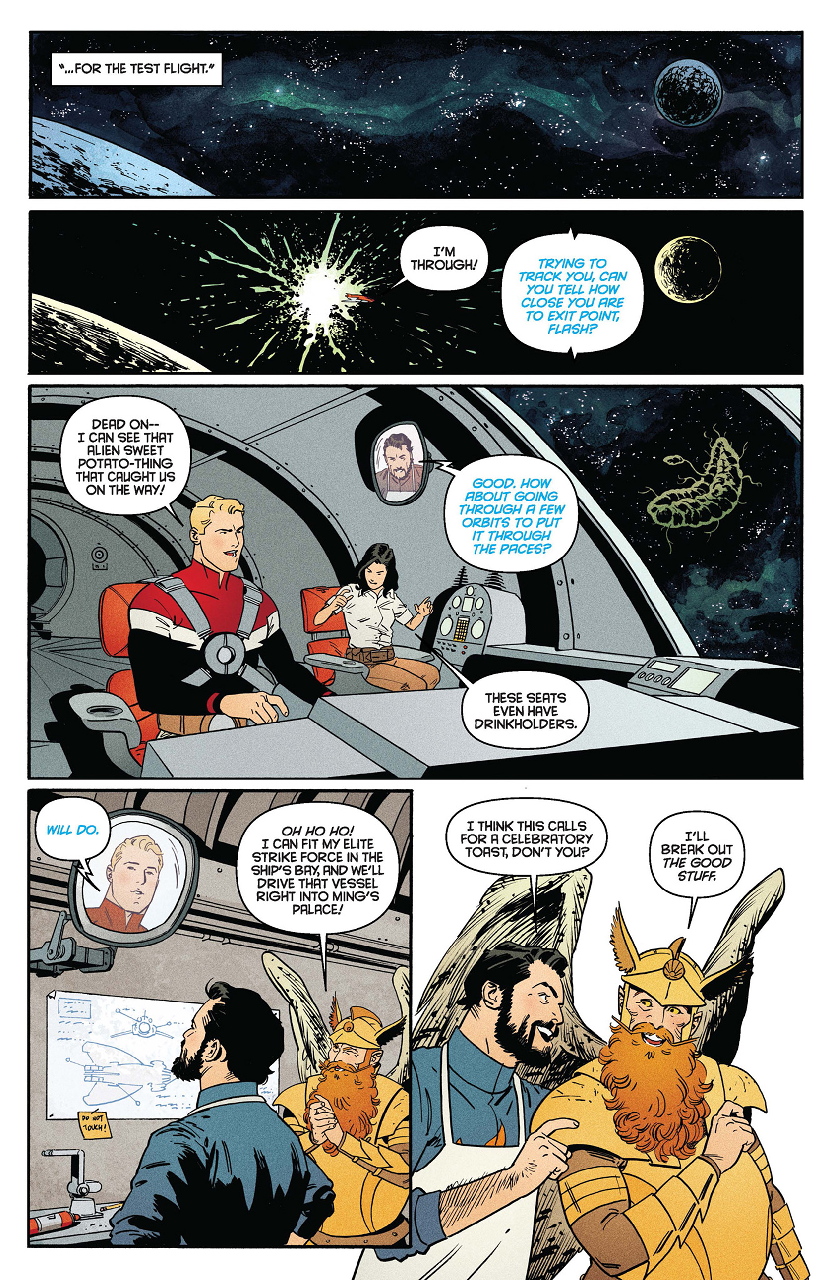 Read online Flash Gordon (2014) comic -  Issue #7 - 14