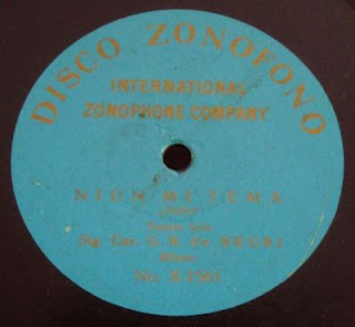 OPERA SINGERS Giovanni Battista De Negri (Tenor) (Nizza