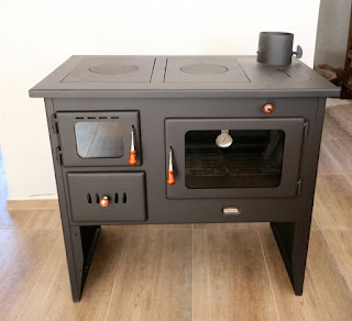 New wood-burning stove New wood-burning stove