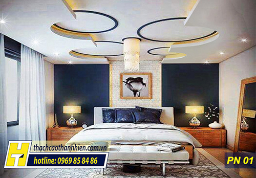 Thủ thuật trong thiết kế trần thạch cao phòng ngủ-2