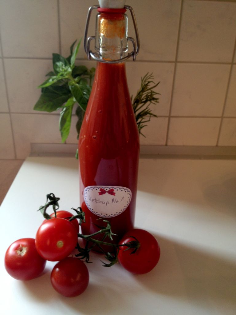 Essen Ist Fertig: Selbstgemachtes Tomaten Ketchup