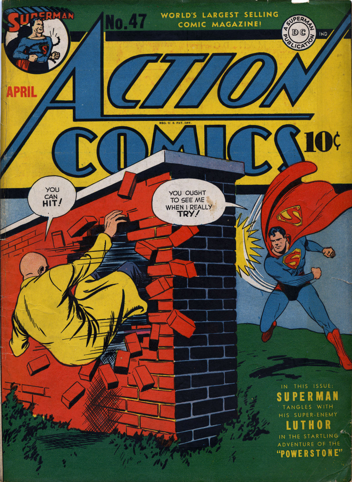 Read online Action Comics (1938) comic -  Issue #47 - 1