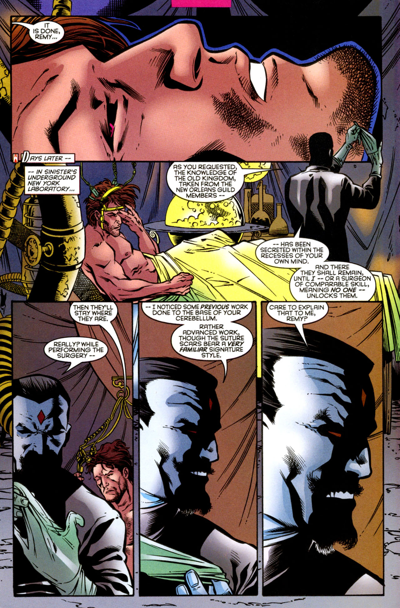 Read online Gambit (1999) comic -  Issue #14 - 22