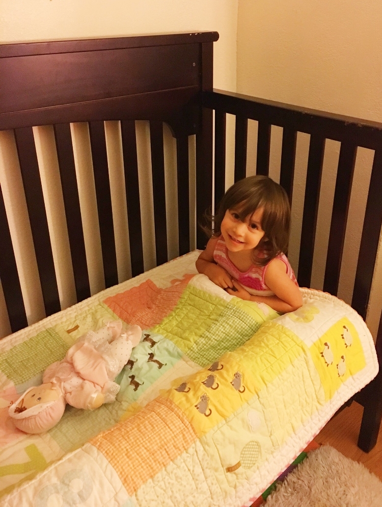 Work it Mommy From Cosleeping to toddler bed // Brielana's transition