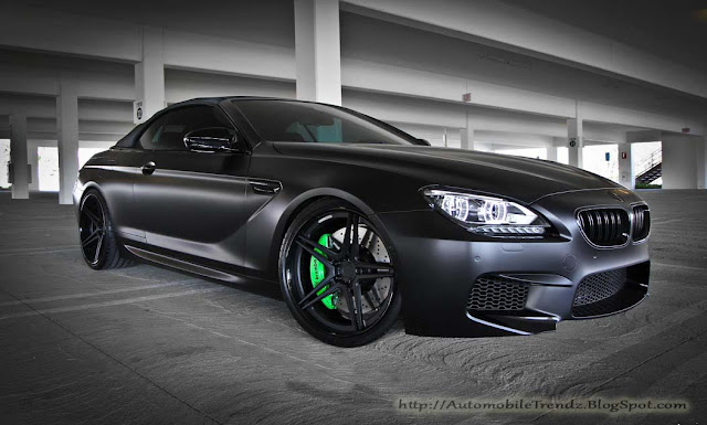 Matt black BMW on ADV Wheels