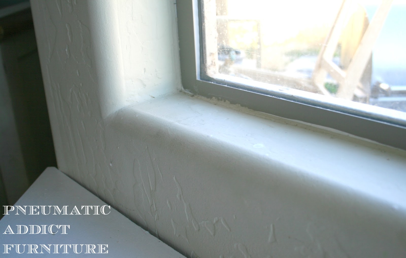 Putting on Eyeliner DIY Window Trim Pneumatic Addict