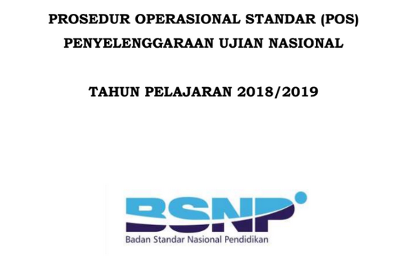POS UN tahun 2019 atau tahun Pelajaran 2018-2019 PDF Soal Latihan Try Out UN IPA SMP