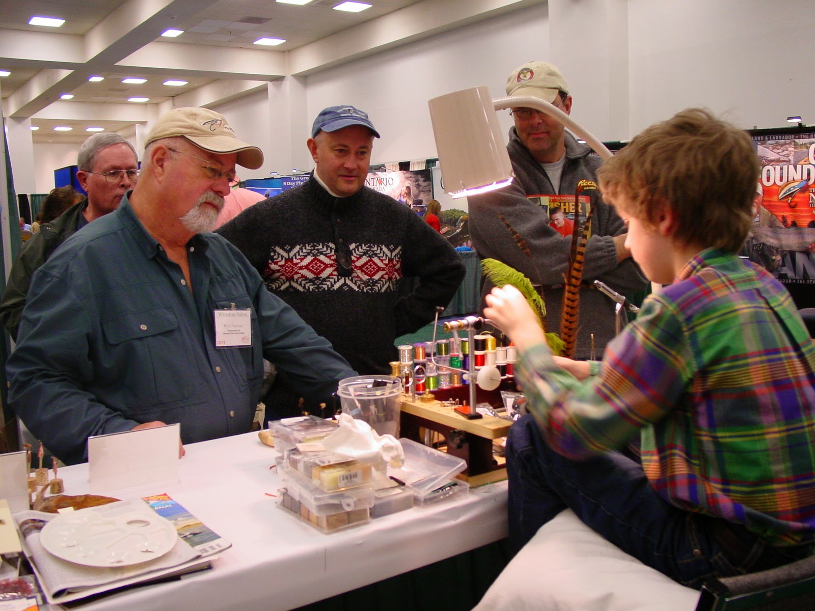 Tradd's Flies WinstonSalem Fly Fishing Show
