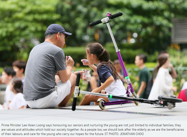 hsien loong new year message if only singaporeans stopped to think society should care hsien loong new year message if only singaporeans stopped to think society should care