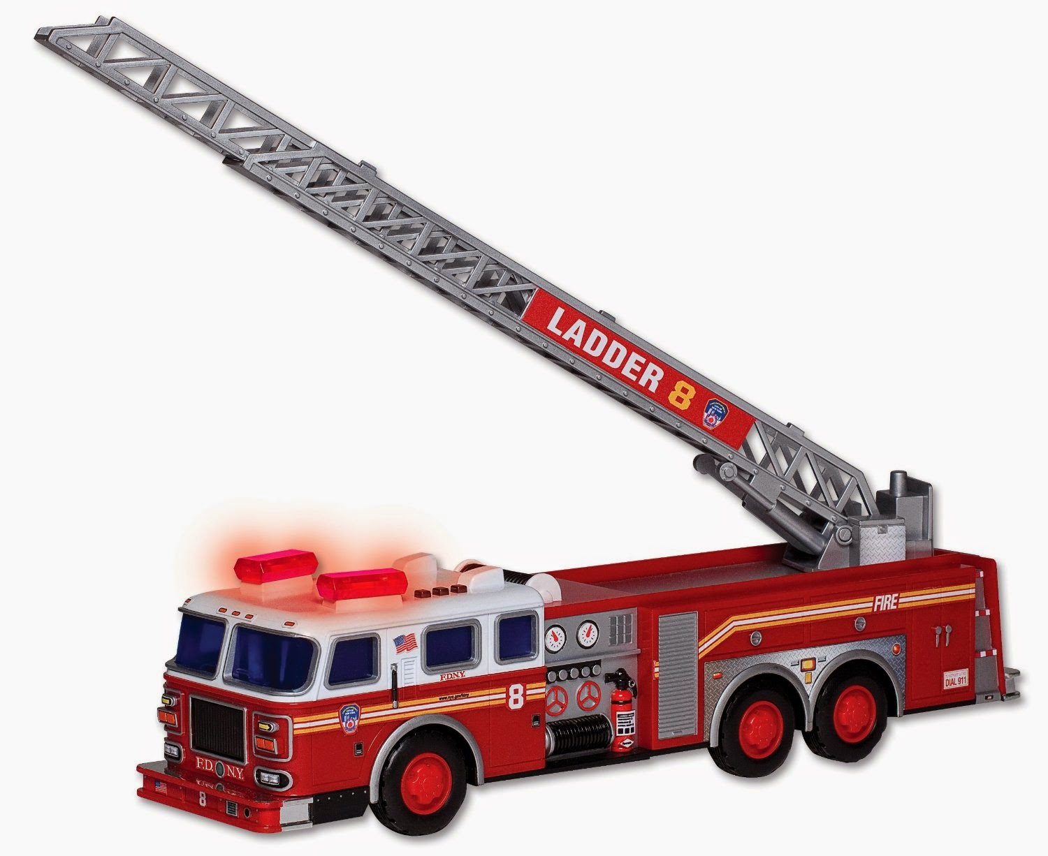  fire truck with lights and sounds