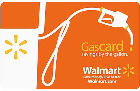 use walmart gift card for gas