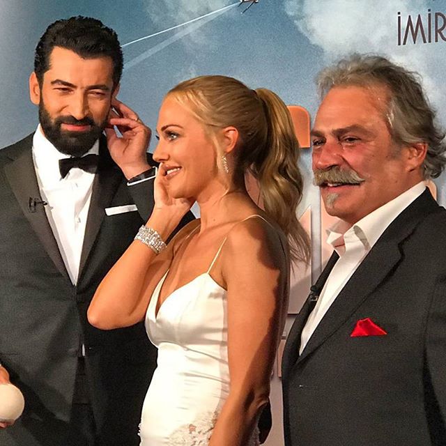 Gala filmului Cingöz Recai Meryem Uzerli, Kenan İmirzalıoğlu și Haluk Bilginer