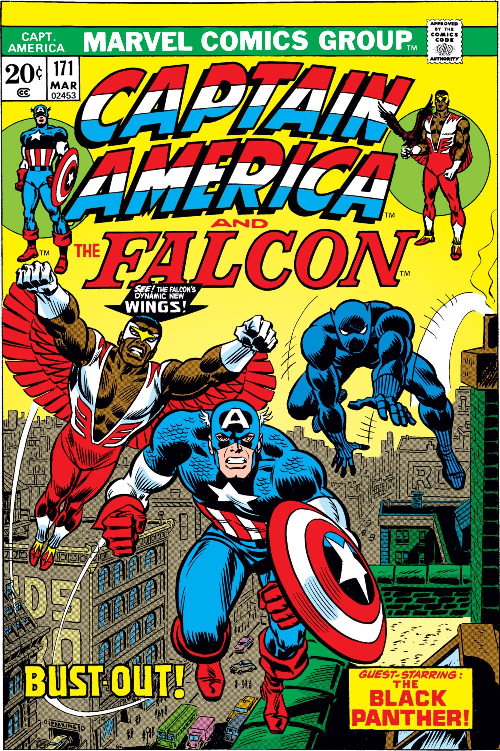 Read online Captain America (1968) comic -  Issue #171 - 1