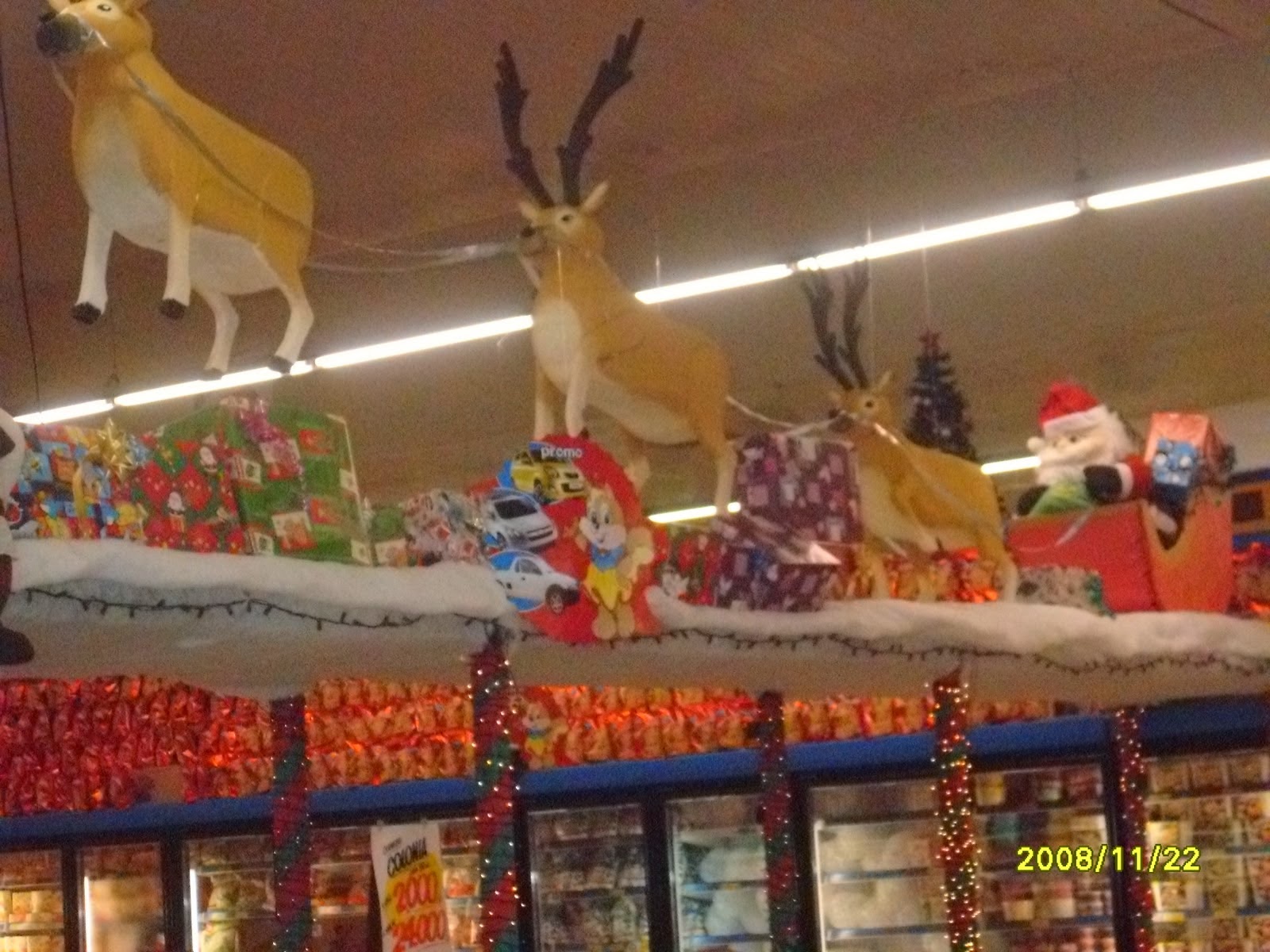 SUPERMERCADO EL RODEO "Fechas Dicembrinas": Decoracion