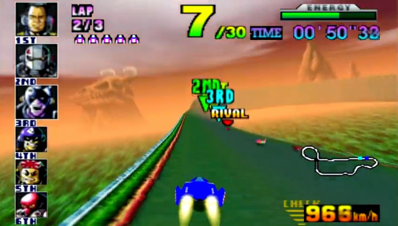 FZero X (N64/VC) resgata boas lembranças com sua trilha sonora de