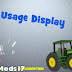FUEL USAGE DISPLAY