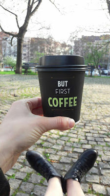 but first coffee, káva, káva s sebou 