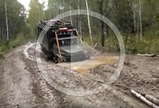 "ЗИЛ" 131 в тайгата (Видео) ~ Бгспомен