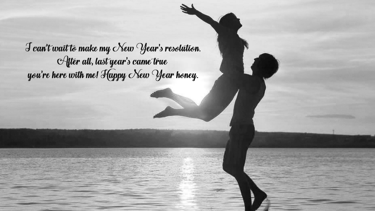 Happy New Year Messages for Husband