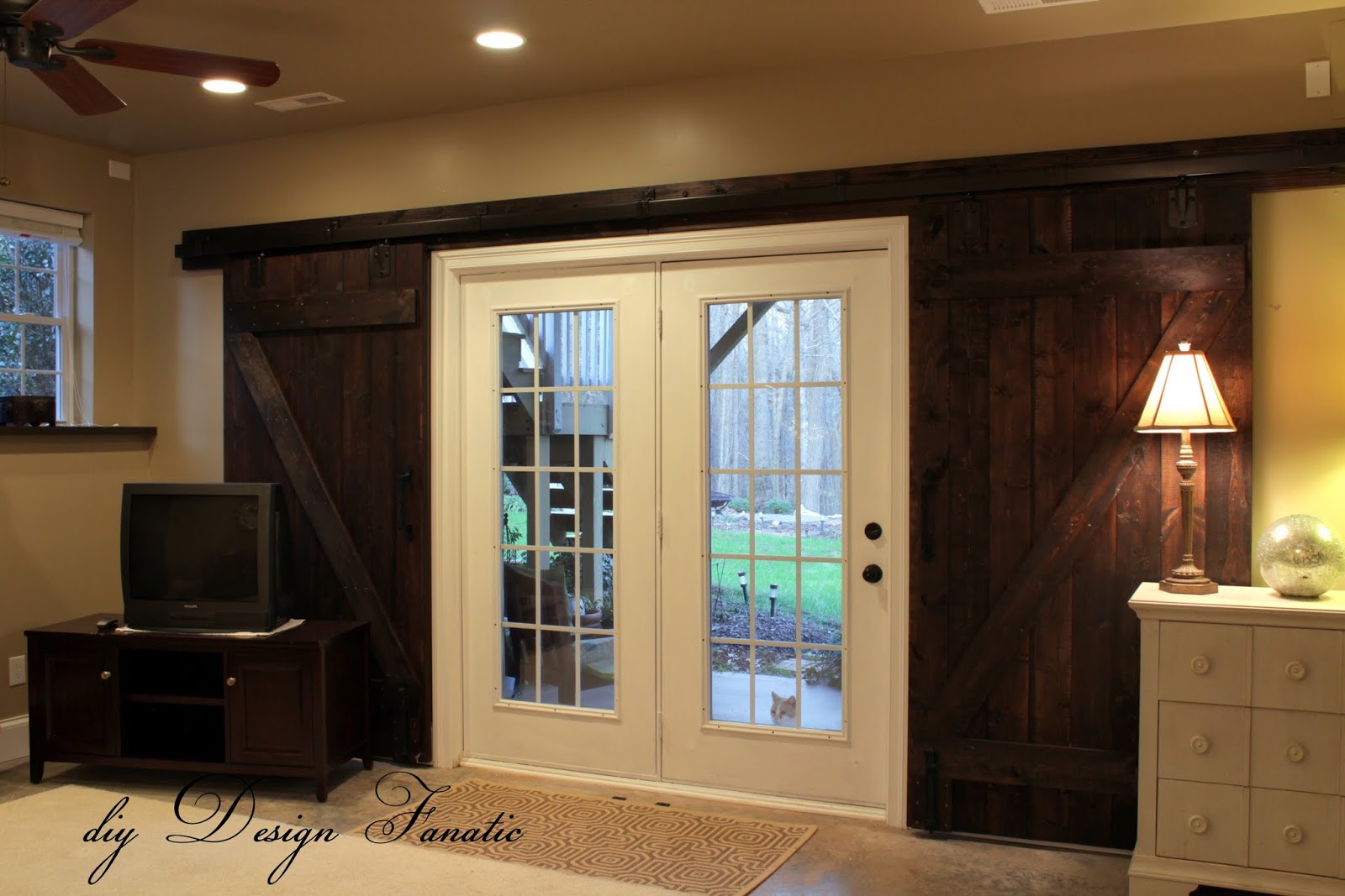 Diy Design Fanatic Barn Doors Completely Finished