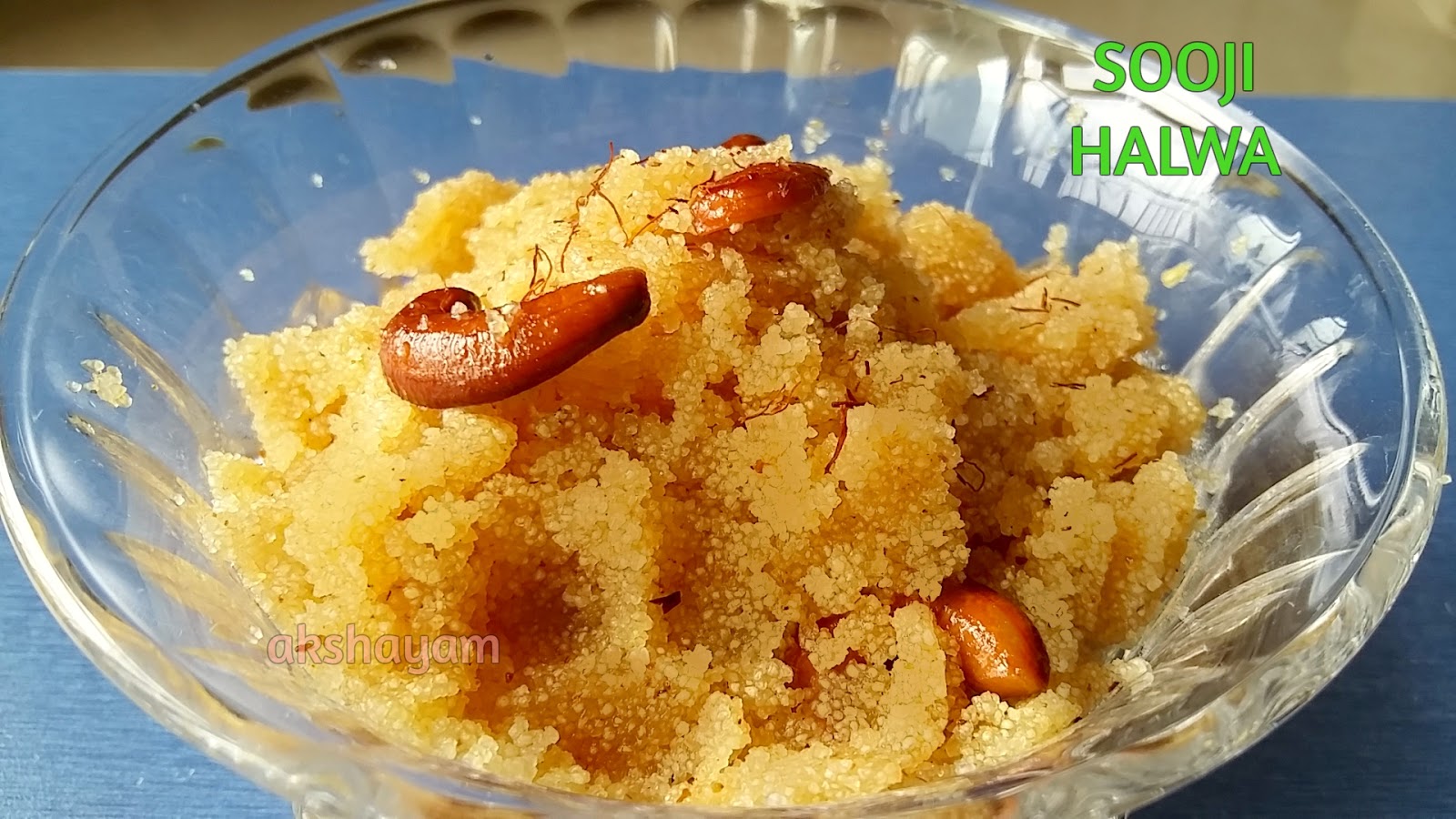 Simple Sooji Halwa Home cooking