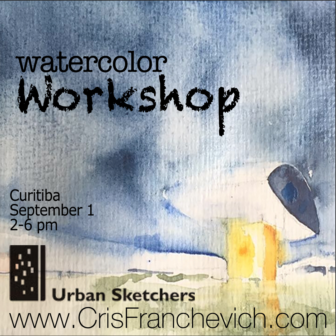 Watercolor Workshop in Curitiba, Brazil | Urban Sketchers Watercolor Workshop in Curitiba, Brazil | Urban Sketchers