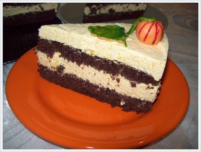 Tort cu mousse de dovleac