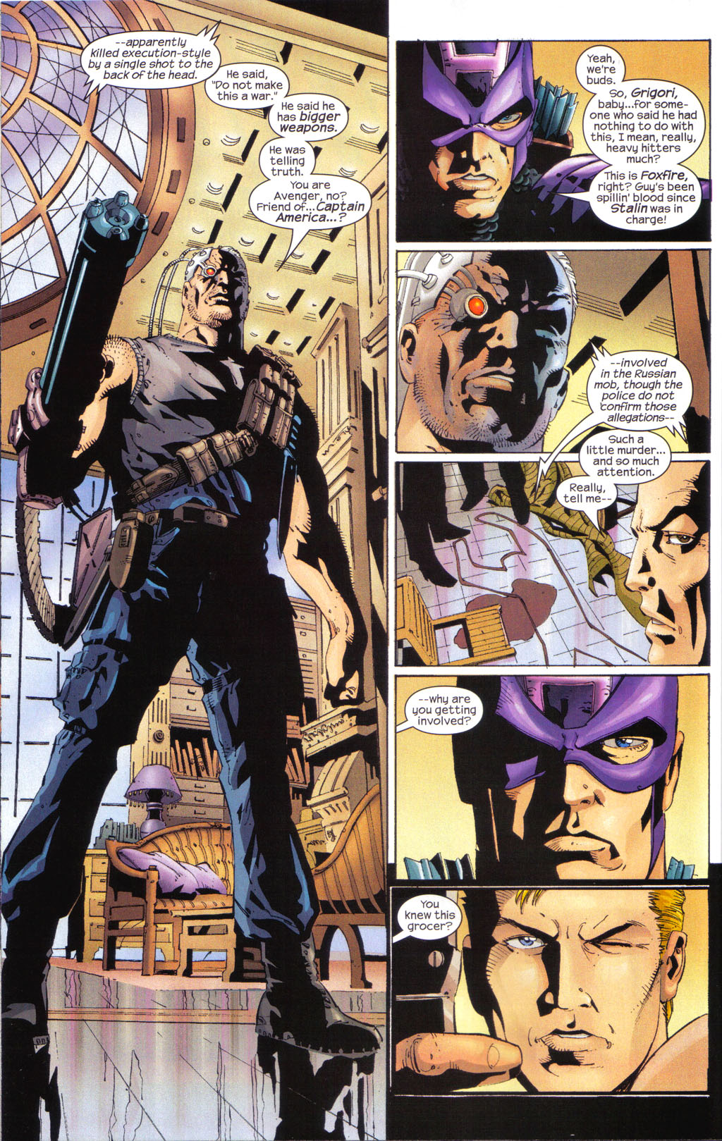 Hawkeye (2003) Issue #7 #7 - English 9 Hawkeye (2003) Issue #7 #7 - English 9
