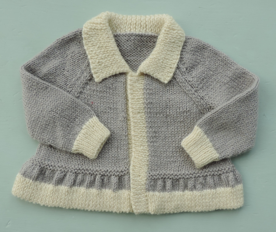 Knitting Now and Then A Quick Baby Jacket