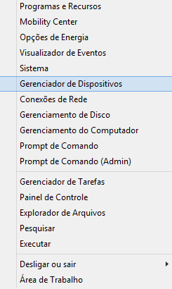 Gerenciador de dispositivos Gerenciador de dispositivos