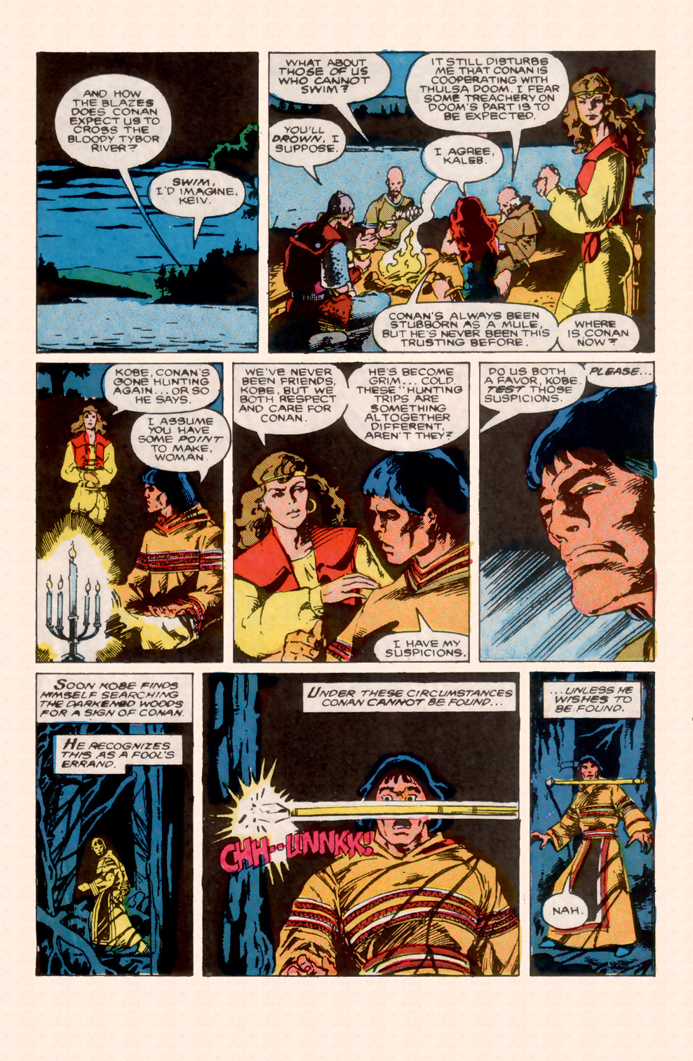 Read online Conan the Barbarian (1970) comic -  Issue #200 - 22