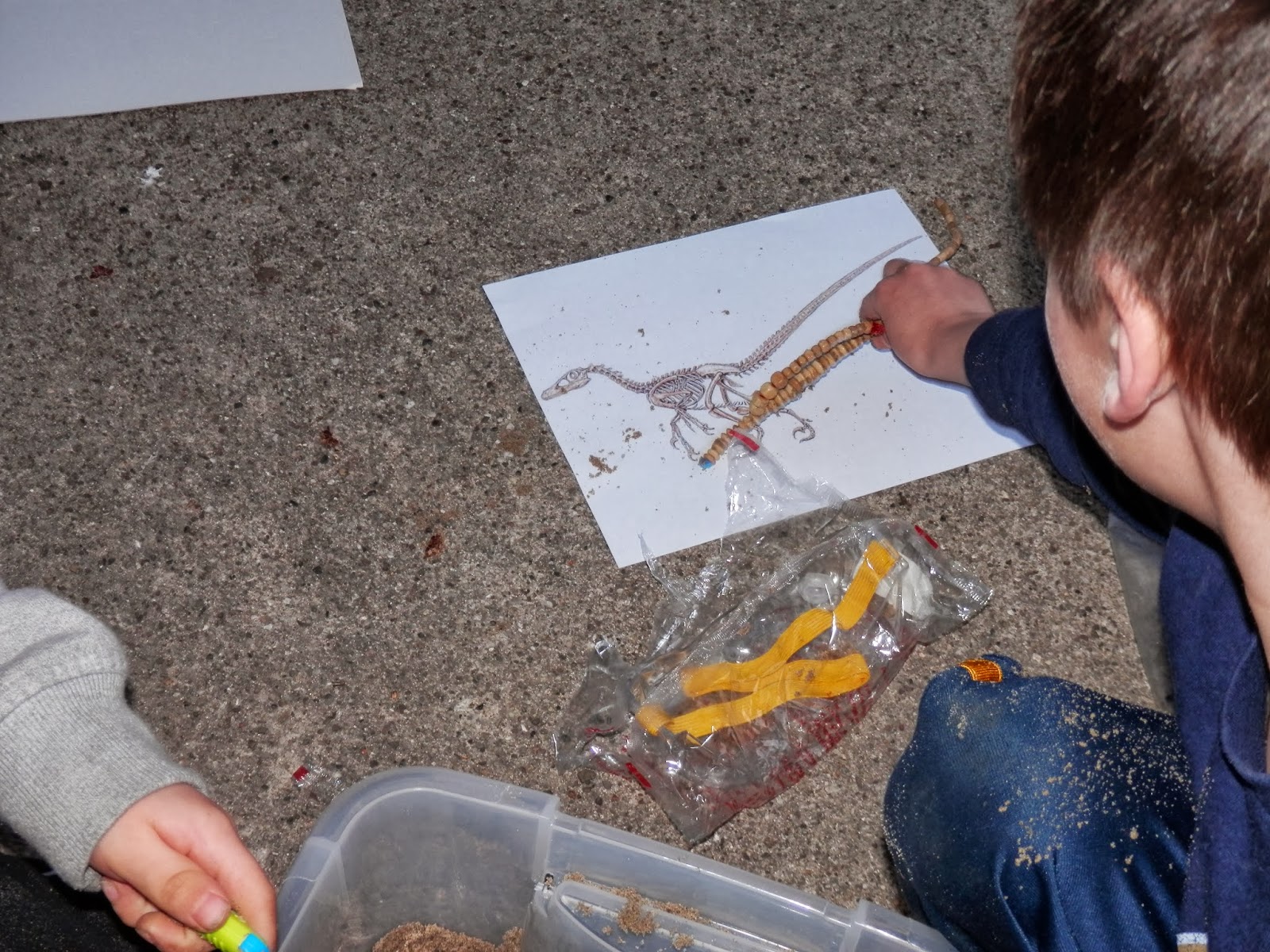 Going Blue, Too: Digging for Dinos