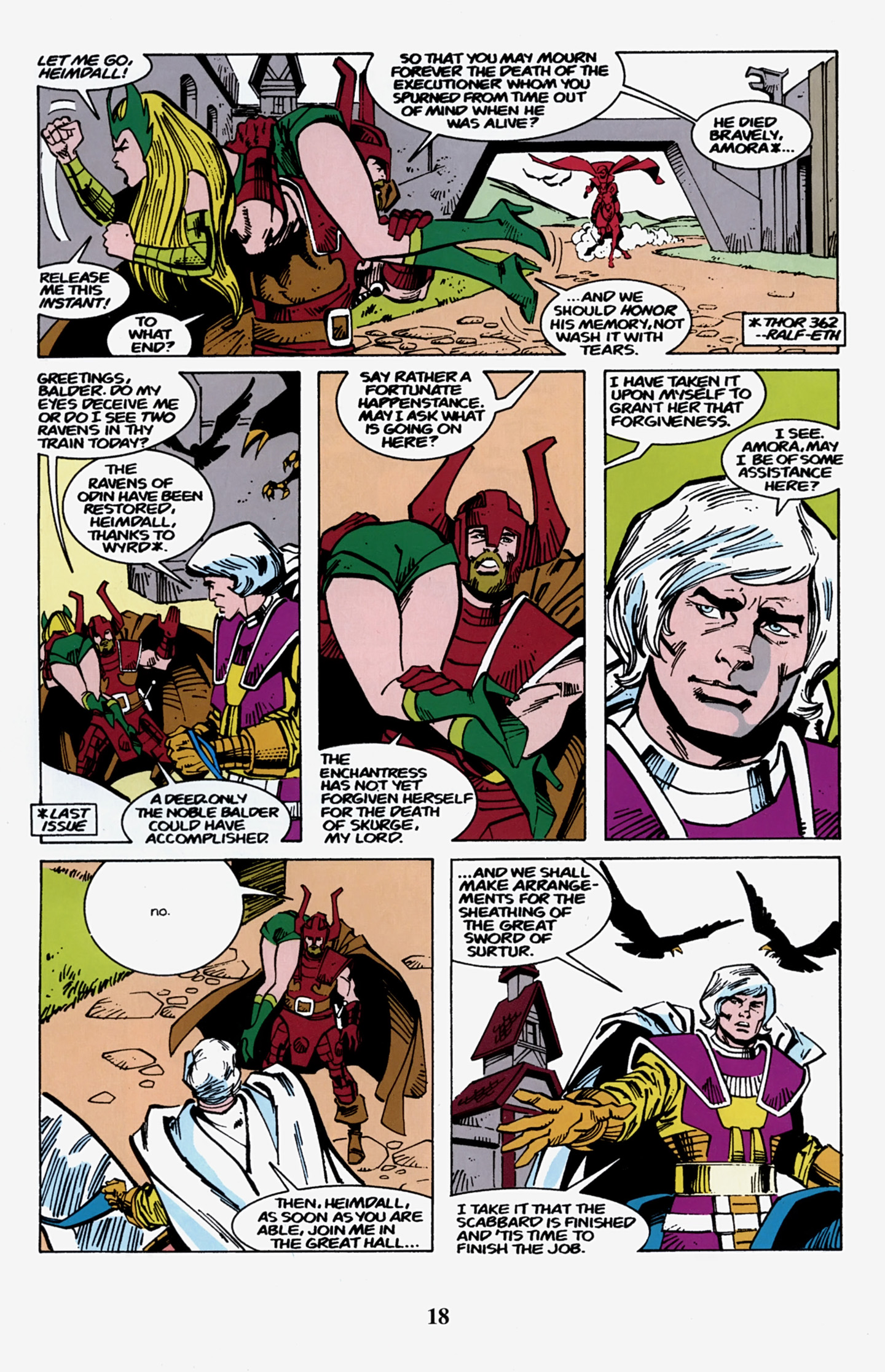 Read online Thor Visionaries: Walter Simonson comic -  Issue # TPB 5 - 20